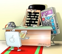 Пришел как-то планшет к калькулятору на доклад... Пришел как-то планшет к калькулятору на доклад...